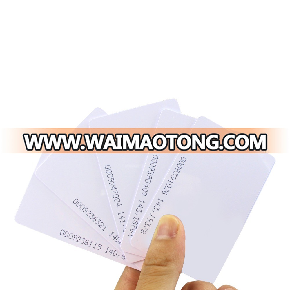 Proximity Smart Blank Printable Low Cost 125khz RFID Card